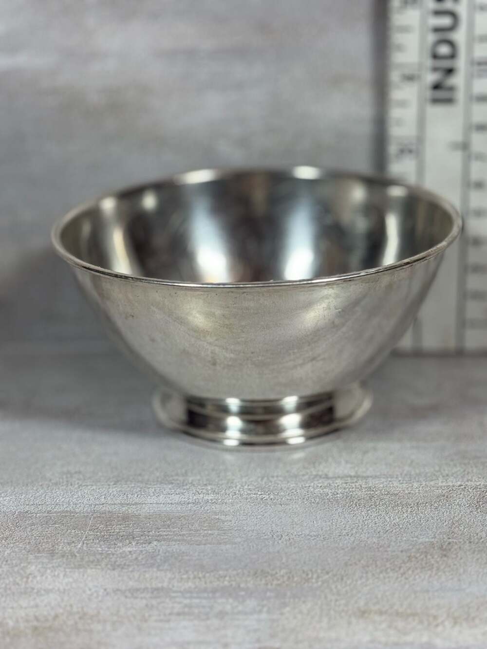 Vintage L.B.S. Co. Silver Plated Footed Bowl